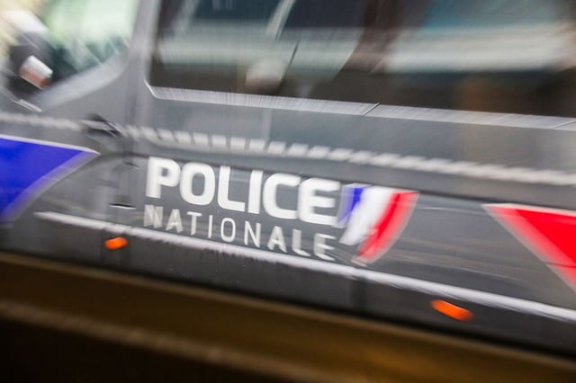 Un véhicule de police à Paris le 24 juillet 2025.