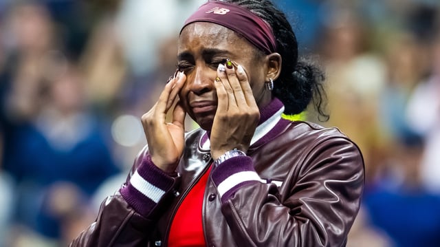 After the flub, Gauff went on to give praise to Olympic star Simone Biles.