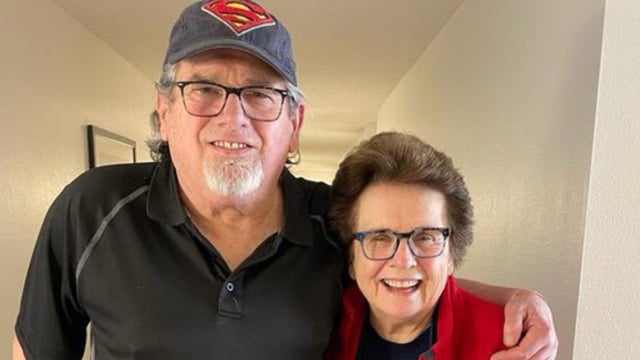 Randy Moffitt and Billie Jean King