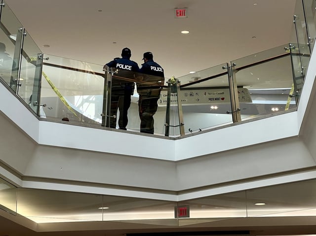  Toronto Police investigate after Daniel Amalathas, 19, was found dead in a public washroom inside the Scarborough Town Centre on Thursday, Aug. 21, 2025.