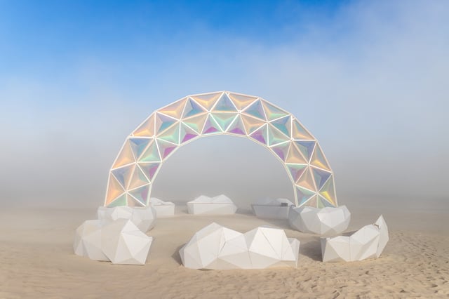 “Polychroma” by In Theory Art Collective. 