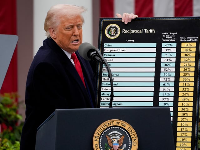 Revés para Donald Trump y sus aranceles. Foto EFE