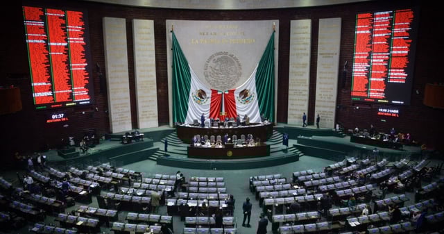 La Cámara de Diputados se erige en Jurado de Procedencia para resolver el dictamen para determinar la procedencia del desafuero de Francisco Javier García Cabeza de Vaca. Foto: Mario Jasso, Cuartoscuro.