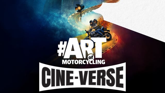 Art of Motorcycling returns with a new theme, Cine-Verse, encouraging artists to depict themselves as film protagonists and showcasing their works at Motoverse 2025.