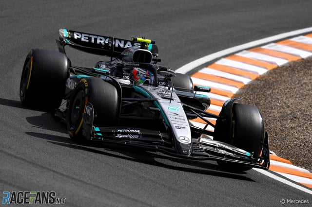 Andrea Kimi Antonelli, Mercedes, Zandvoort, 2025