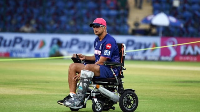 RR head coach Rahul Dravid | Image: ANI