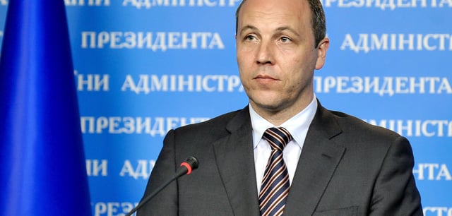 Der ukrainische Parlamentsabgeordnete Andrij Parubij
