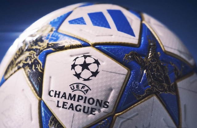 UEFA Champions League match ball 2025/26 (Photo UEFA/UEFA via Getty Images)