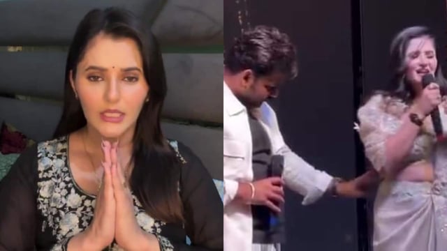 Anjali Raghav slammed Pawan Singh for touching her inappropriately during Lucknow event.