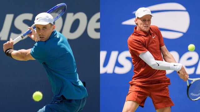 Jannik Sinner vs Denis Shapovalov | Image:  AP