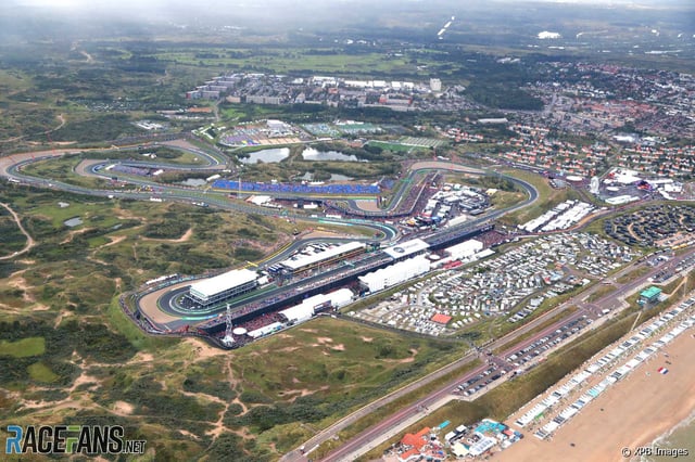 Zandvoort aerial view, 2023
