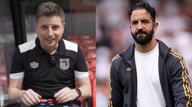 Grimsby Town poke fun at Man Utd's Ruben Amorim