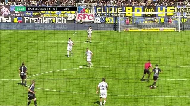 Anschlusstreffer Erzgebirge Aue