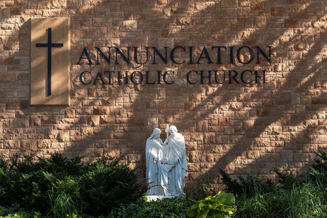Annunciation Church, pictured on Thursday.