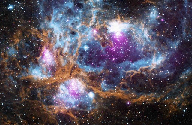 Composite image of the NGC 6357 nebula (Credit: NASA)