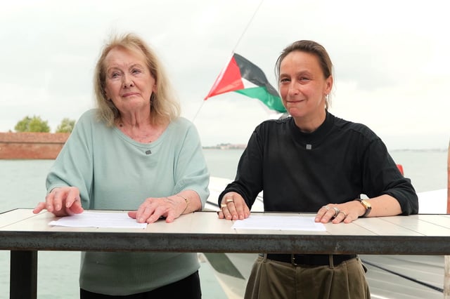 The Venice Film Festival rallies in support of Gaza
