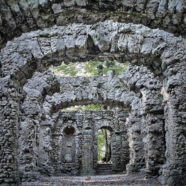 Der Felsengarten von Sanspareil in der Fränkischen Schweiz ist ein beliebtes Ausflugsziel.