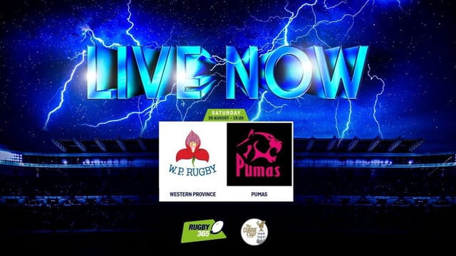 LIVE NOW: Western Province v Pumas