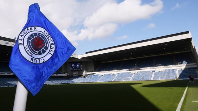 The Ibrox Stadium home of Rangers Football Club