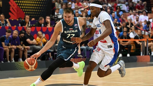 Doncic und Slowenien verlieren gegen Frankreich, NBA-Star erzielte 39 Punkte und 9 Assists.