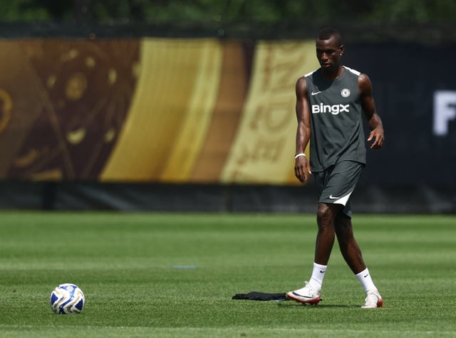 Soccer Football - FIFA Club World Cup - Chelsea Training - New York City Football Club Academy, Orangeborough, New York, U.S. - July 7, 2025 Chelsea's Nicolas Jackson during training REUTERS/Lee Smith/File photo