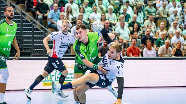 Die HSG Wetzlar erkämpft sich ein Remis gegen Flensburg.