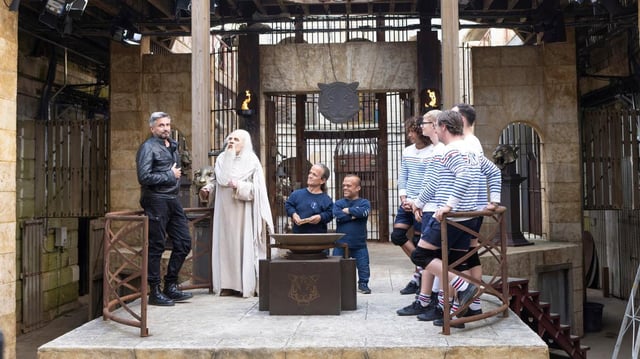 Olivier Minne lors de sa dernière de «Fort Boyard» sur France 2.
