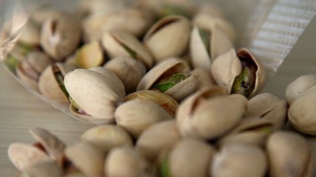 The recalled items include Allo Simonne's packages of sour cherries and pistachios covered in chocolate and rose petals, and their dark chocolate Easter eggs made with the nuts and raspberries. Two baklava pastries are also affected by the recall.