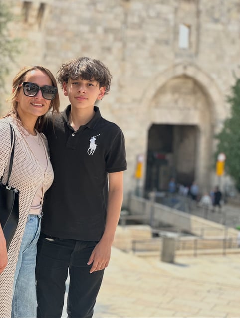 Intifada Abdelghani and 14-year-old son Musa, who are American citizens, were supposed to fly back to the United States on Aug. 14. after a routine trip to the West Bank to visit family members. But Abdelghani said Israeli authorities denied them departure from Ben Gurion Airport to fly back home to Connecticut because they’re Palestinian.