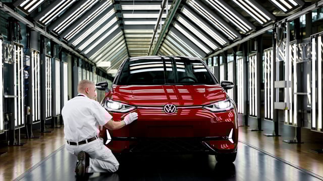 A standard Volkswagen ID.3 Pro S was priced at £36,995, meaning buyers could gain a grant for fancier models of the same car worth £10,000 more