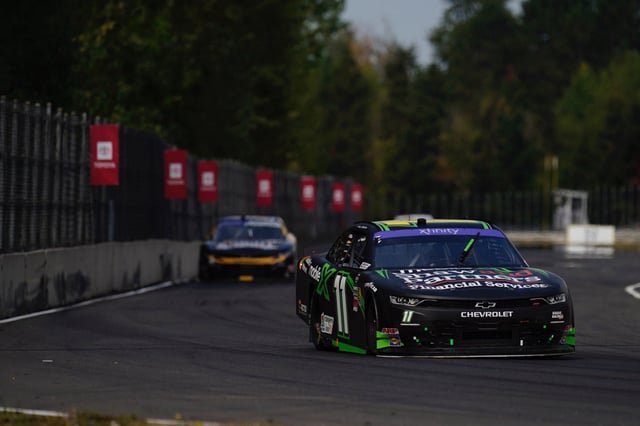 Will Brown in the #11 Kaulig Racing Chevrolet Camaro at Portland.