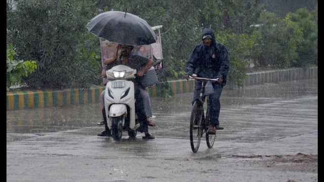 Ludhiana recorded 6.2 mm of rain on Saturday. (Manish/HT)