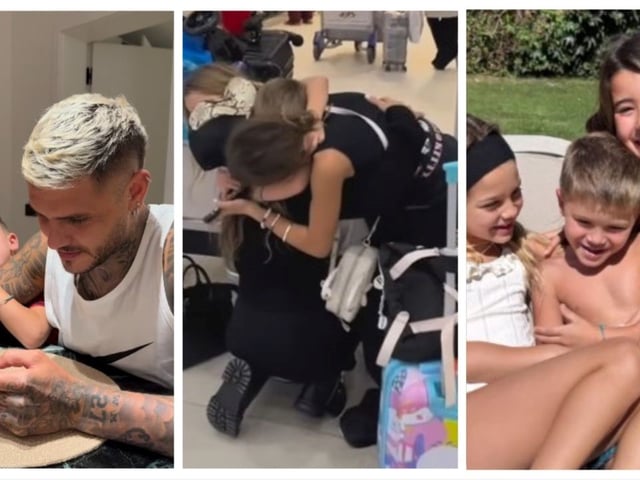El emotivo reencuentro de la China Suárez con sus hijos en Turquía. | Fotos: Instagram