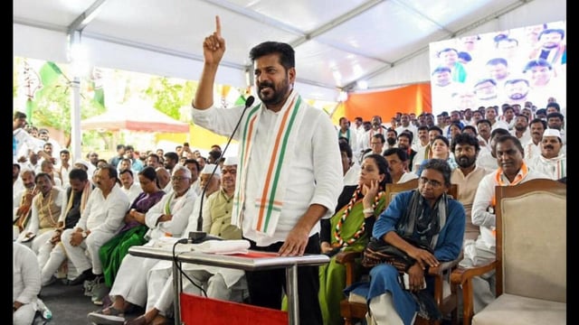 The Telangana cabinet chaired by chief minister A Revanth Reddy has decided to conduct local body elections in the state before September 30. (ANI PHOTO)