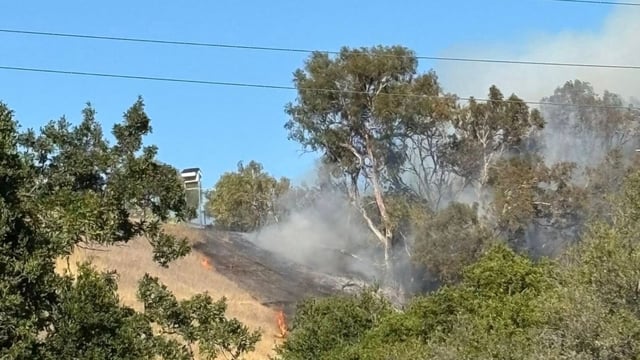 The incident has been labelled Edgewood/280 Fire