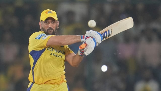 MS Dhoni led CSK in the second half of IPL 2025.