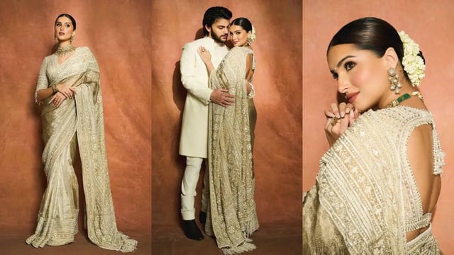 Tara Sutaria And Veer Pahariya Go Instagram-Official In Coordinated Ivory Glamour