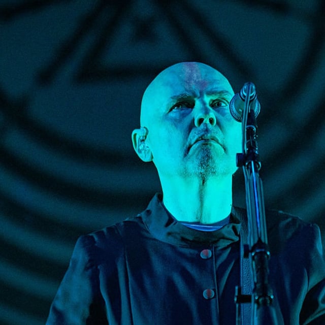 BIlly Corgan of the Smashing Pumpkins