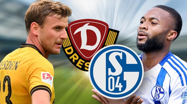 SPORT IM OSTEN Grafik SG Dynamo Dresden - FC Schalke 04