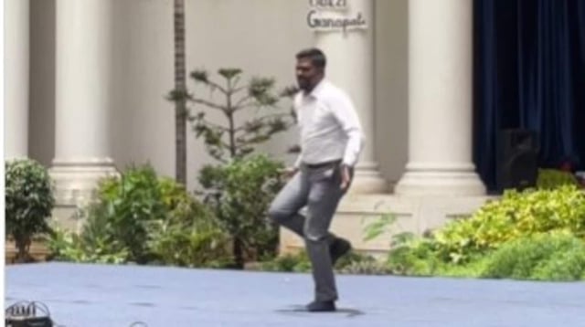 A Bengaluru professor, Pushpa Raj, impressed social media users with his energetic dance moves to the 'Muqabala' song.