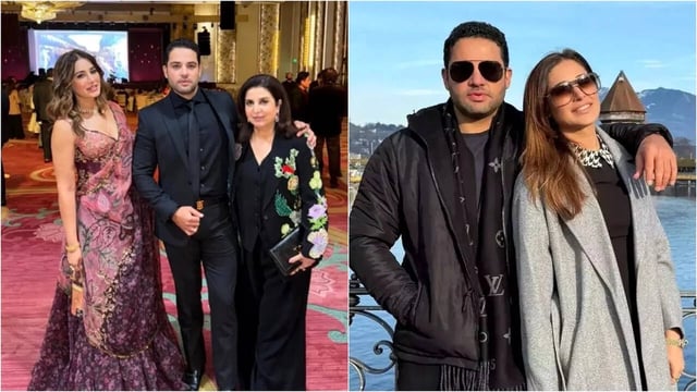 Nargis Fakri Makes First Public Appearance With Husband Tony Beig, Farah Khan Quips 'Stand With Your Wife' At NMACC Event