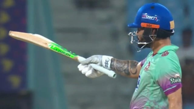 Rinku Singh scored an unbeaten 78 in UP T20 League match