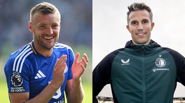 Jamie Vardy Robin van Persie