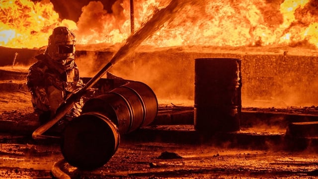 The Ukrainian military said that Russia had fired 142 drones towards the country overnight.