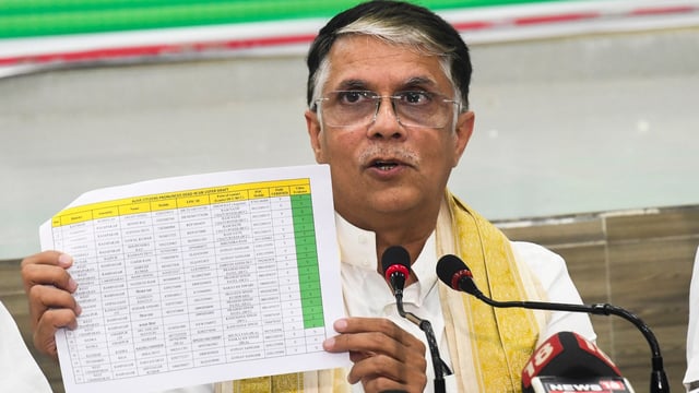 Congress leader Pawan Khera alleged that the EC told party workers that only individuals could file complaints and not political parties.