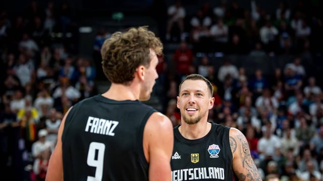Franz Wagner (l.) Daniel Theis