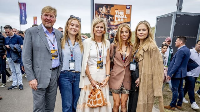 Máxima Zorreguieta presenció la carrera de Fórmula 1 en Zandvoort y fue consultada sobre si alienta al piloto argentino Franco Colapinto.