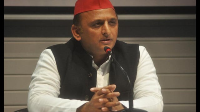 Samajwadi Party president Akhilesh Yadav. (HT file)