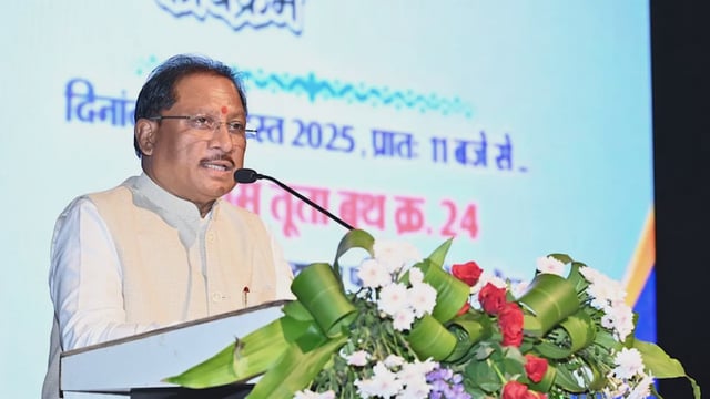 Chief Minister Vishnu Deo Sai