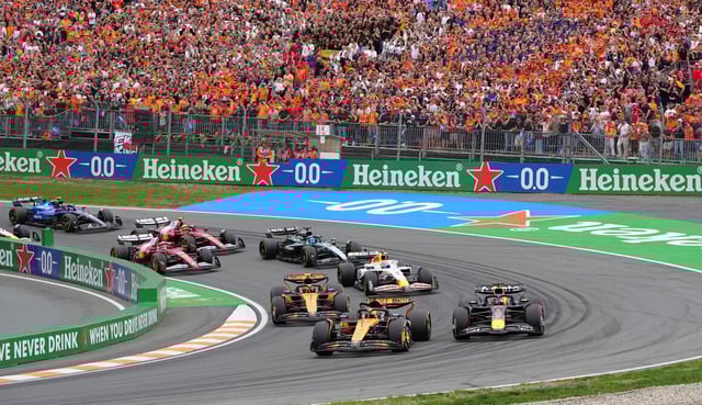 La F1 estuvo en Países Bajos y se va rumbo a Italia (Foto: AP).